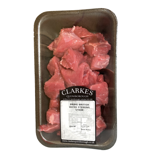 Clarkes Diced Stewing Steak