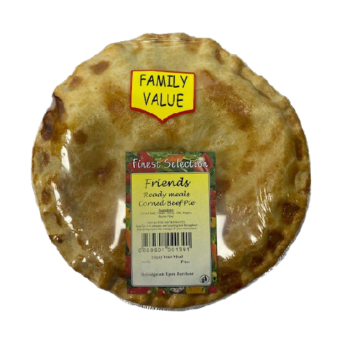 Small Round Family Corned Beef Pie