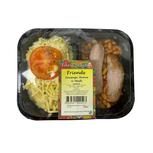Friends Sausage Beans & Mash