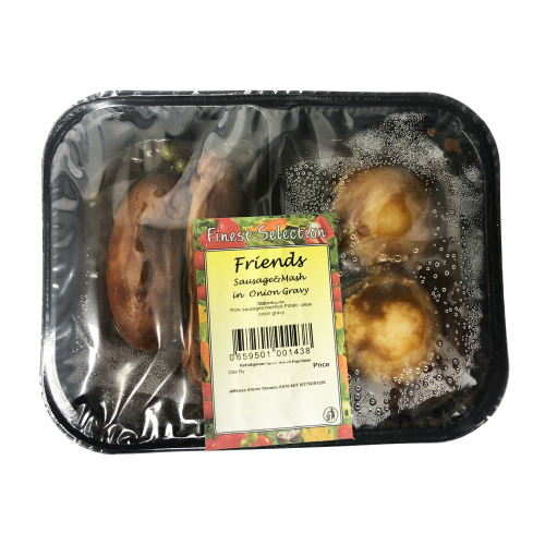 Friends Sausage & Mash With Gravy