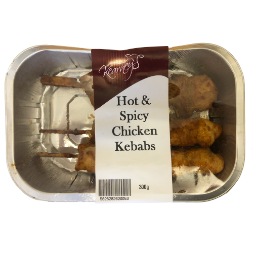 Hot & Spicy Chicken Kebabs