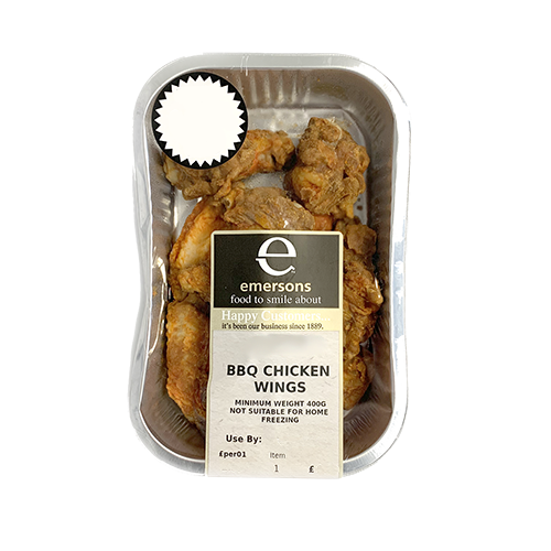 Bbq Chicken Wings 400g