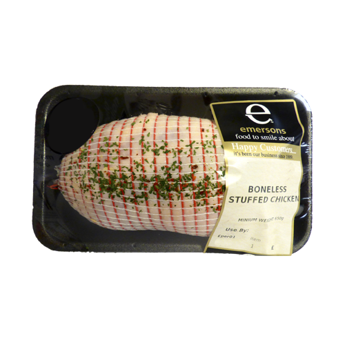 Boneless Stuffed Chicken 650g