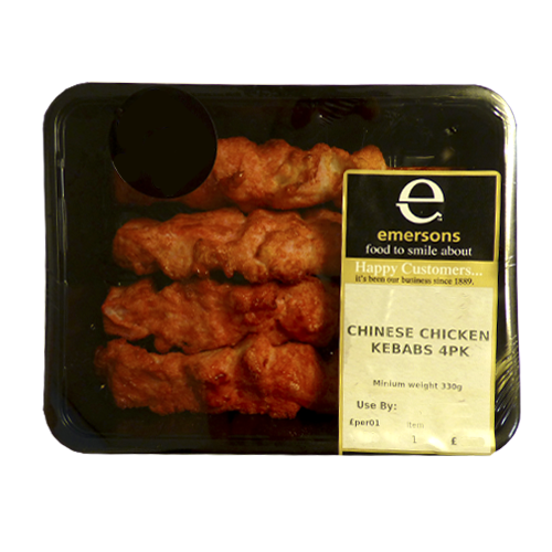 Chinese Chicken Kebabs 4pk