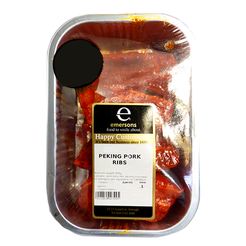 Chinese Pork Belly Ribs 550g