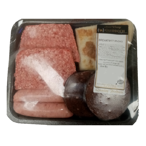 *sub Gleddoch Breakfast Pack Pm 3.50