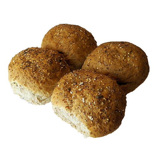 Crawfords Seeded Wholemeal Baps 4s
