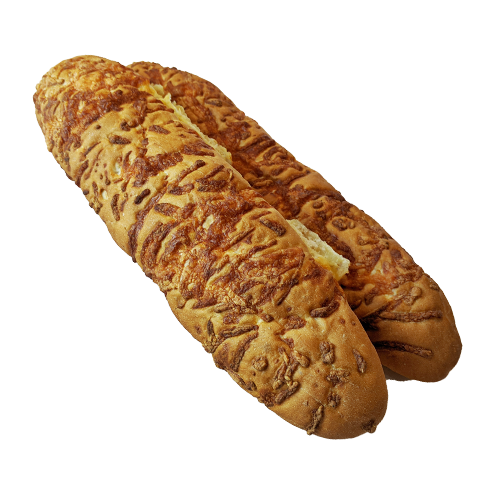 Crawfords Cheese Sub Roll 2 Pack