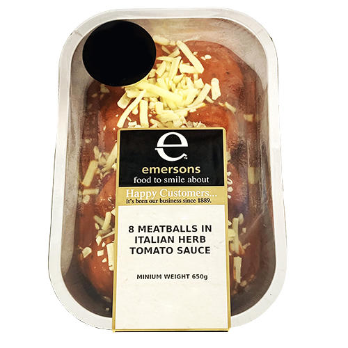 Emersons Meatballs 8pk