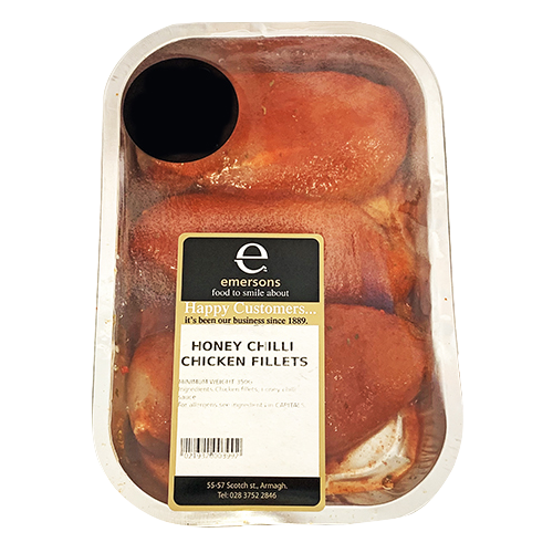 Honey Chilli Chicken Fillets 3pk