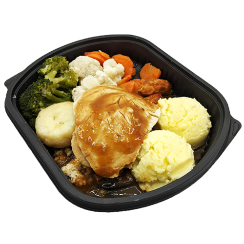 Crawfords Large Turkey & Ham Dinner