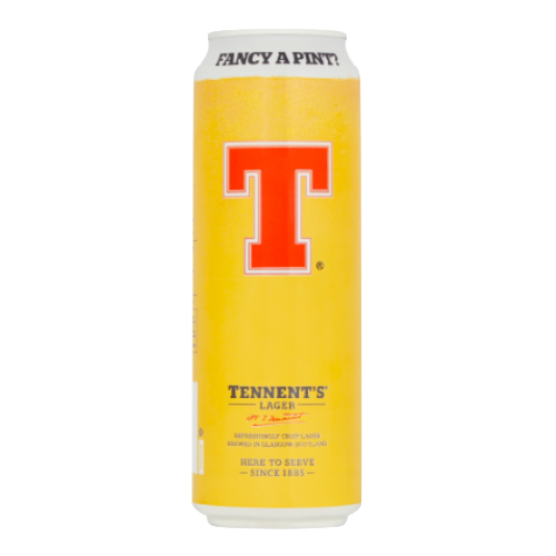 Tennents Lager Pint Can Single 568ml (hd)