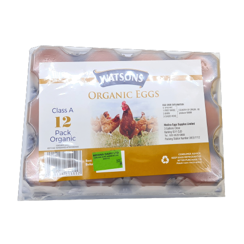 Watson 12 Organic Eggs