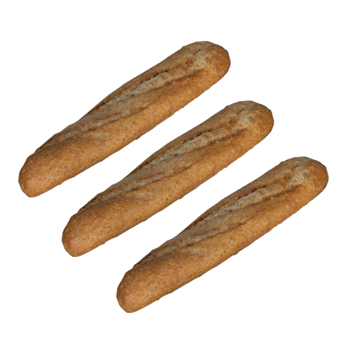 Wholemeal Demi Baguette 3pk