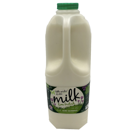 Green Semi Skimmed Mlik 2ltr