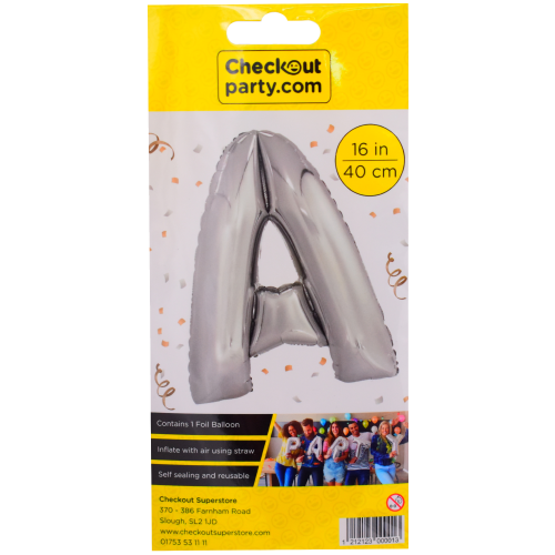 16" Air Silver Balloon - A