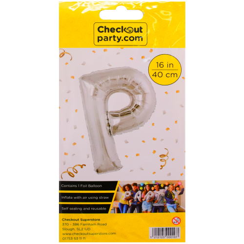 16'' Air Silver Balloon - P