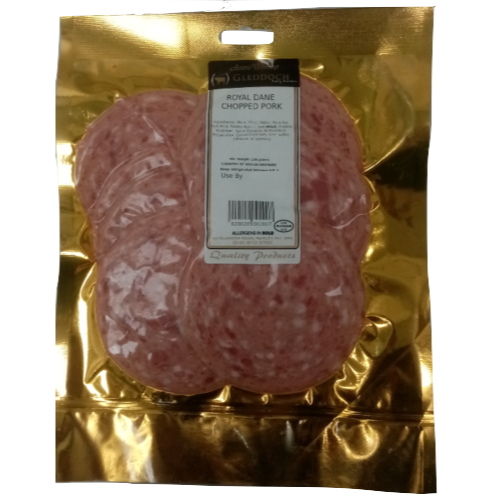 Gleddoch Royal Dane Chopped Pork 150g Pm 2.40