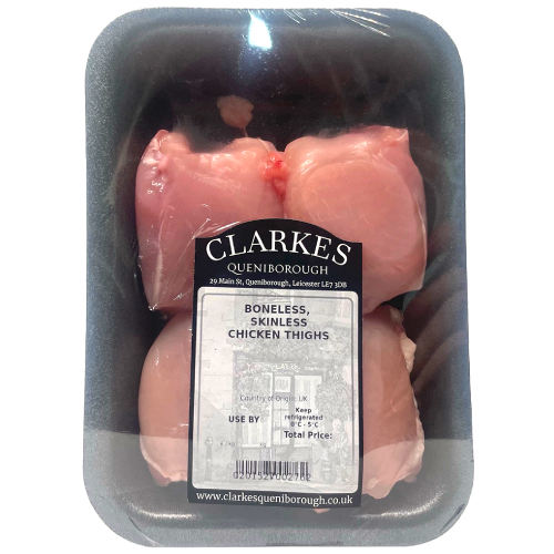Clarkes Chicken Boneless Thighs