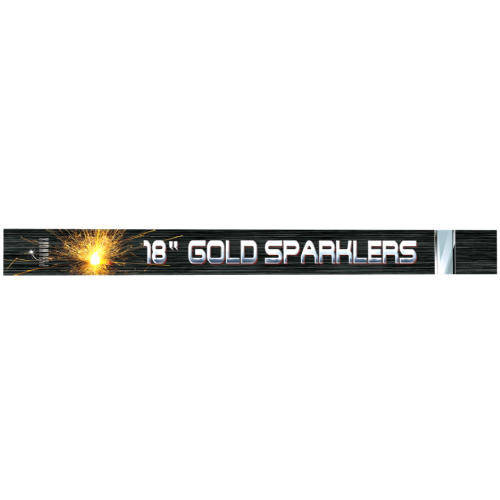 18" Sparklers Gold
