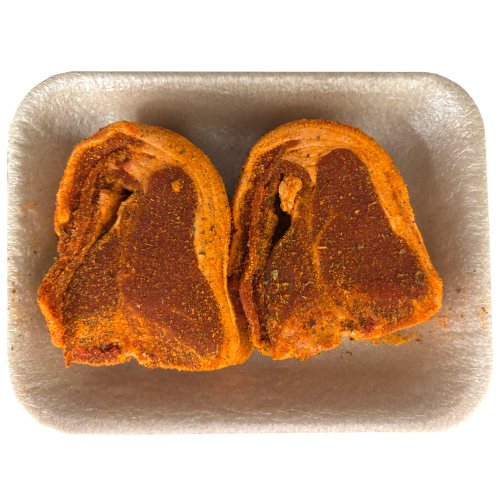 Minted Lamb Loin Chops