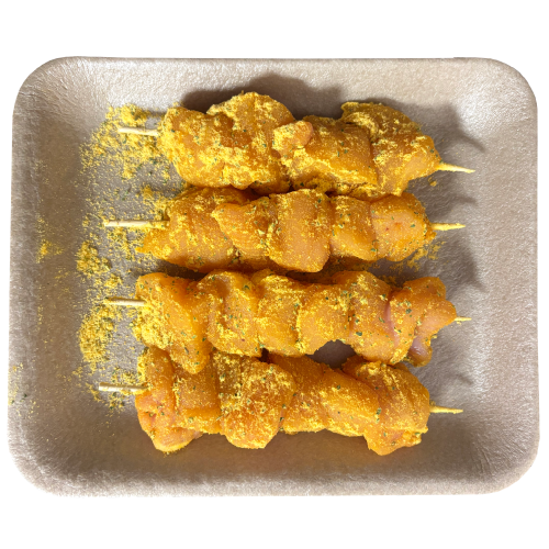 4 Garlic Butter Chicken Kebabs