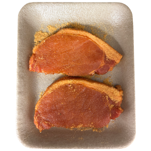 2 Bbq Pork Chops