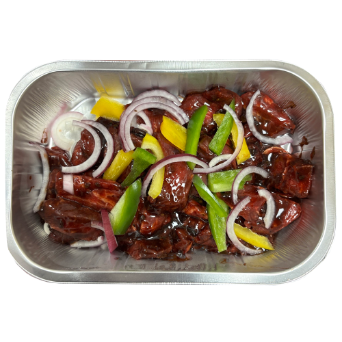 Sirloin Strips In Black Bean Sauce