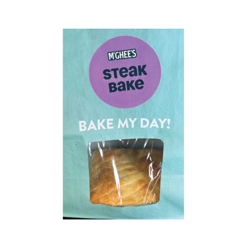 Mcghees So Steak Bake (hot)