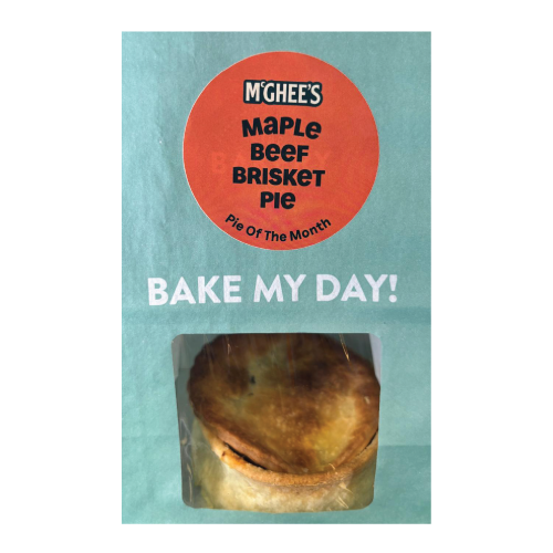 Mcghees So Bbq Maple Brisket Pie (hot)