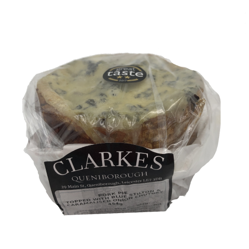 Clarkes Stilton & Chutney Pie 454g