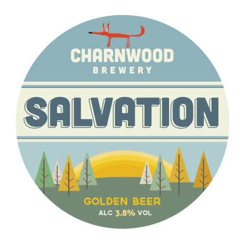 Charnwood Brewery Salvation Golden Beer