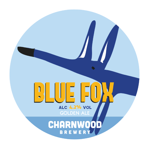 Charnwood Brewery Blue Fox Golden Ale